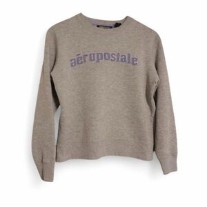 vintage y2k aeropostale grey crewneck sweatshirt
